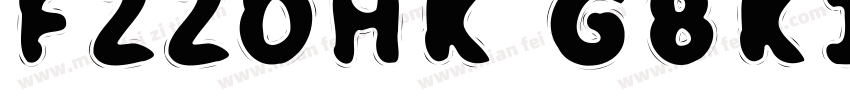 FZZDHK GBK1 0字体转换